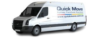 Quick Move furniture delivery van